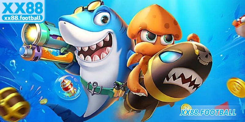 Đại dương sống động trong bắn cá XX88 mang lại nhiều phần quà hấp dẫn